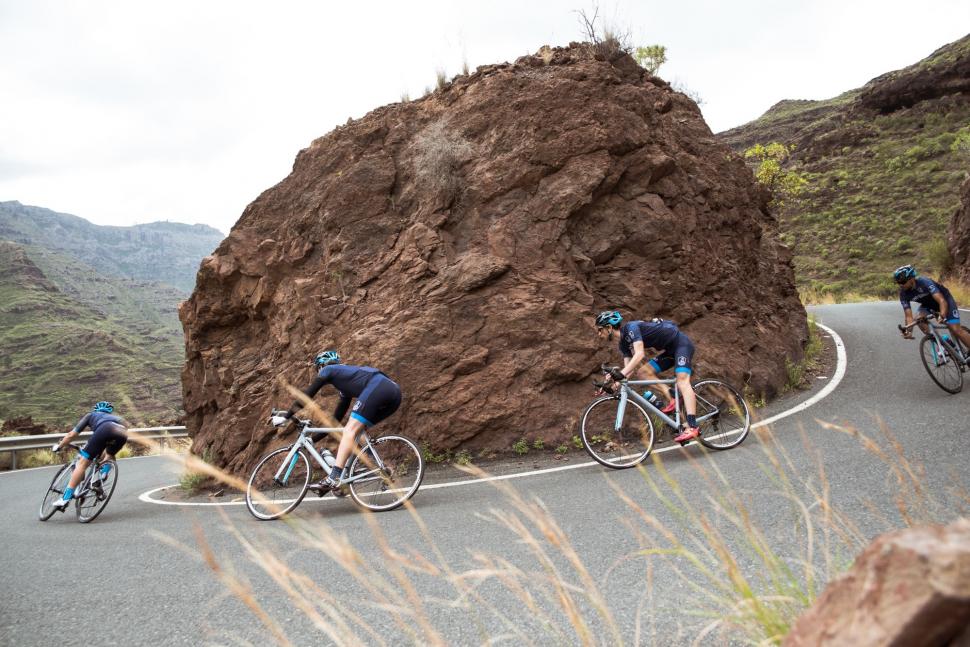 descending on training camp