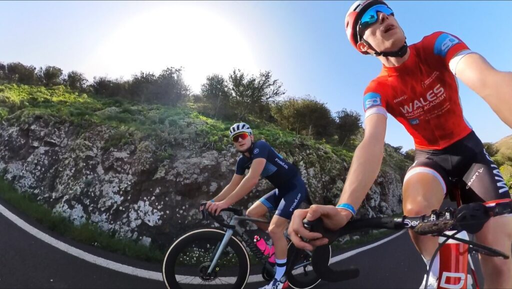 2023 jamie and ed riding insta 360 x3 shot
