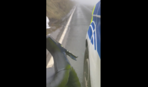 Cyclist stopped by police while riding on Isle of Man Mountain Road (credit – Chris Glencorse)