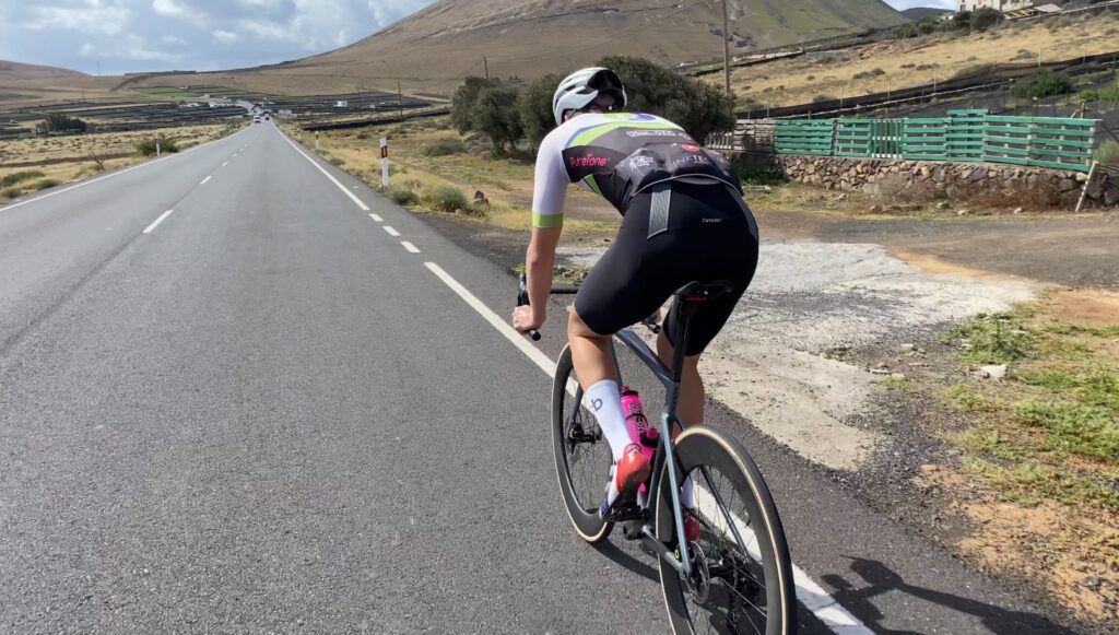 2023 Jamie Lanza Assos bibs straight road