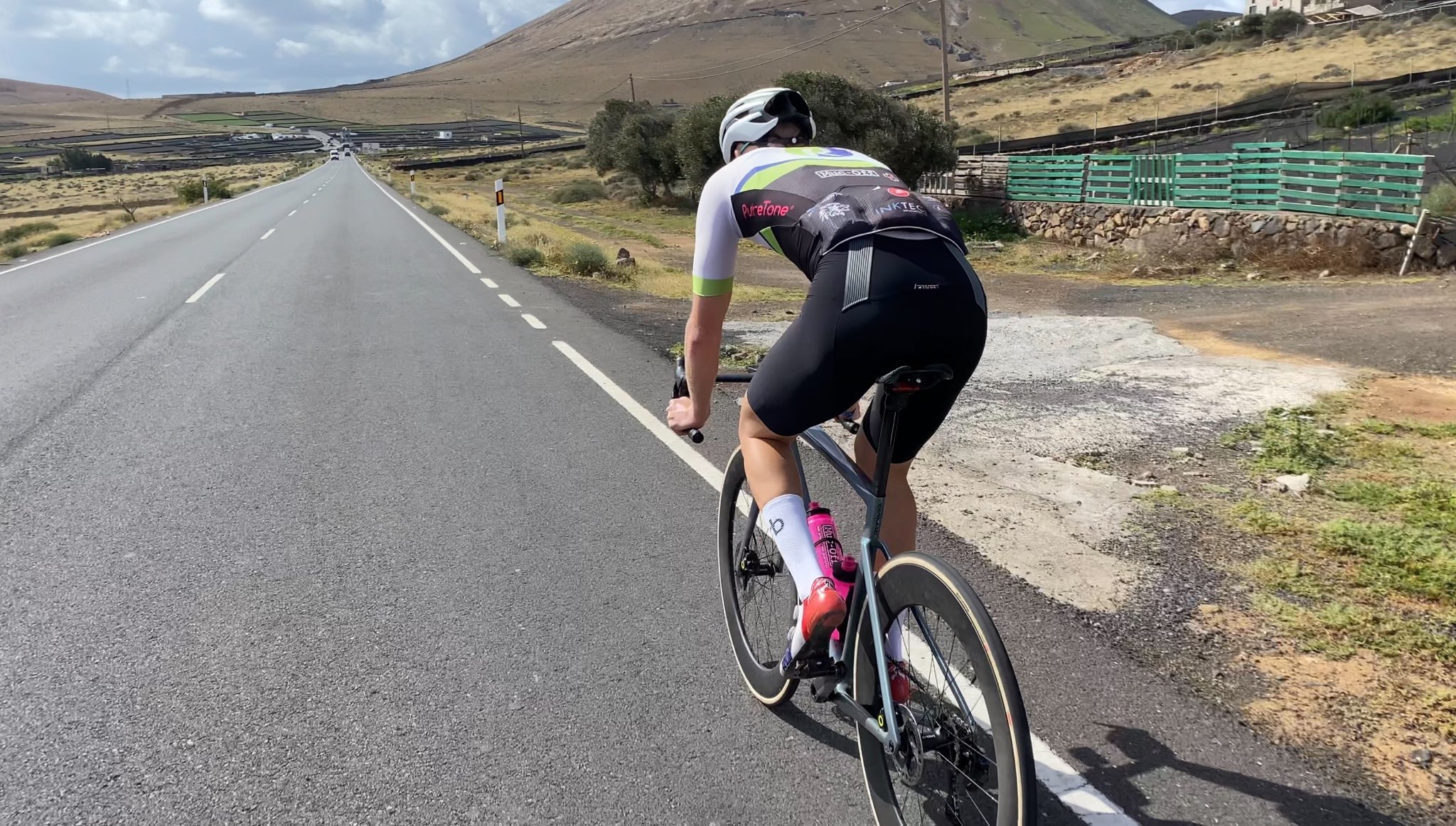 2023 Jamie Lanza Assos bibs straight road