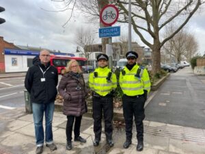 Councillors call in the cops to “assist” with cyclists ignoring dismount signs