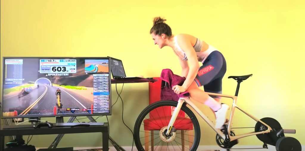 Lucy Harris Zwift