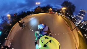 Jeremy Vine red light cyclist crash