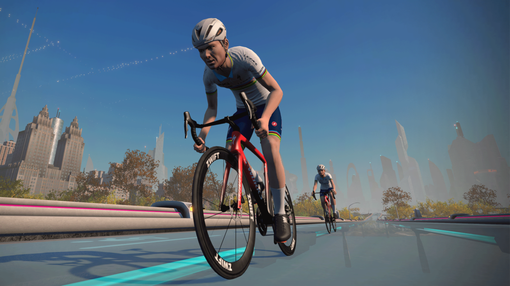 Zwift e-sports World Championships 2022 – via Zwift