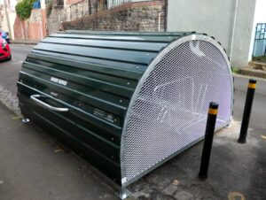 Bike hangar, Bristol