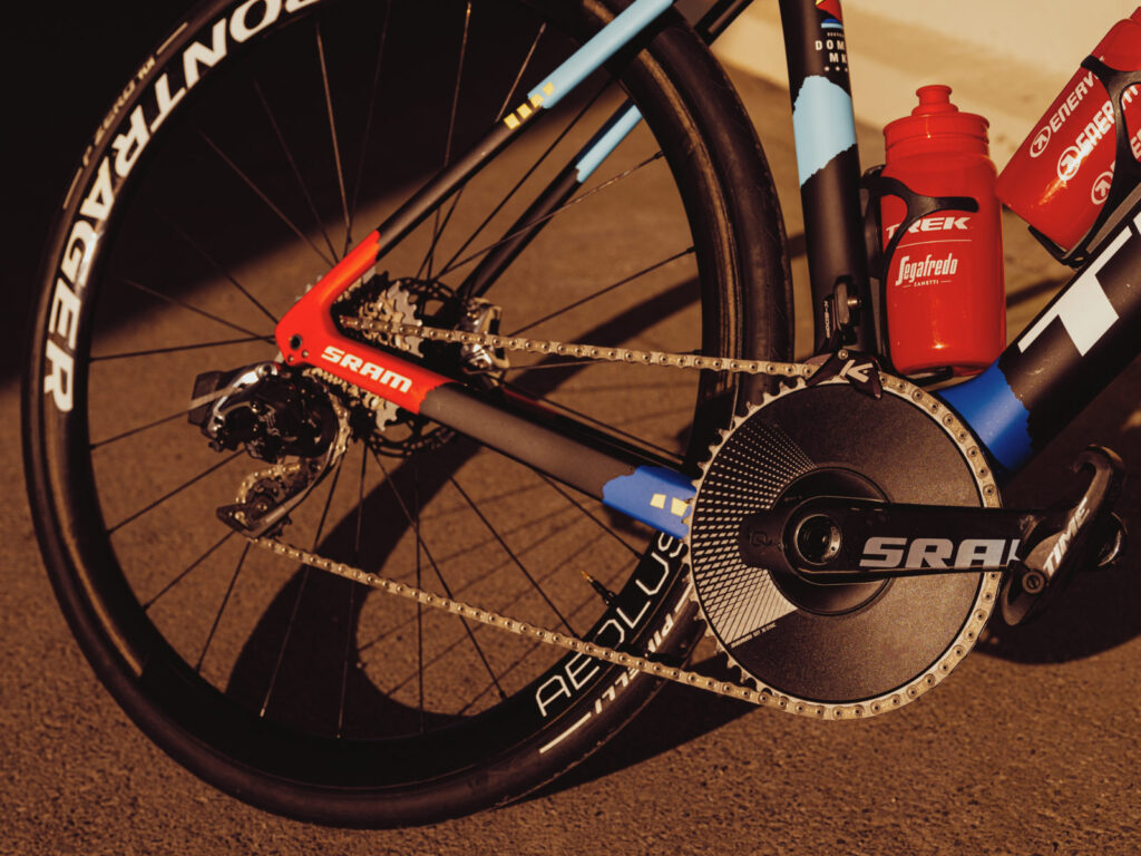 2023 Elisa Longo Borghini Trek Domane drivetrain