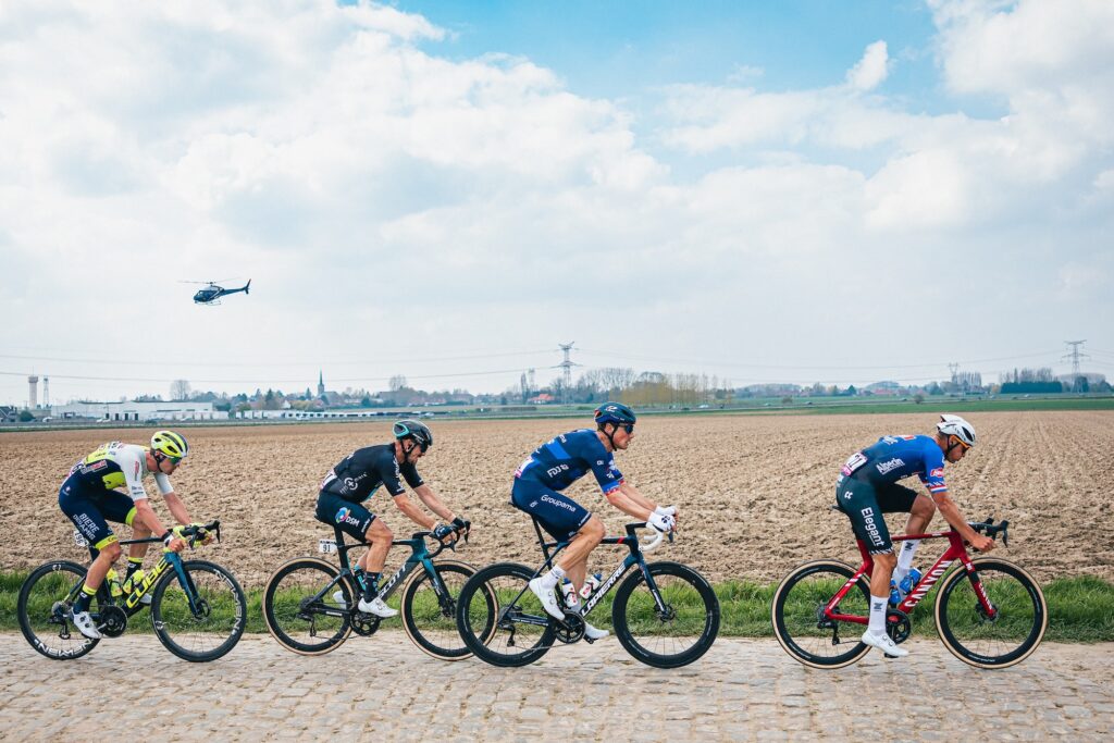 2023 Paris Roubaix Mathieu van der Poel © Alex Whitehead-SWpix.com – 1