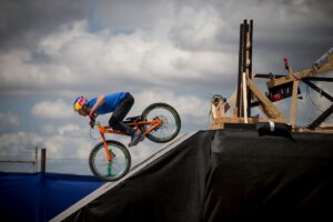 Danny MacAskill Red Bull Athlete Machine (picture credit Red Bull)