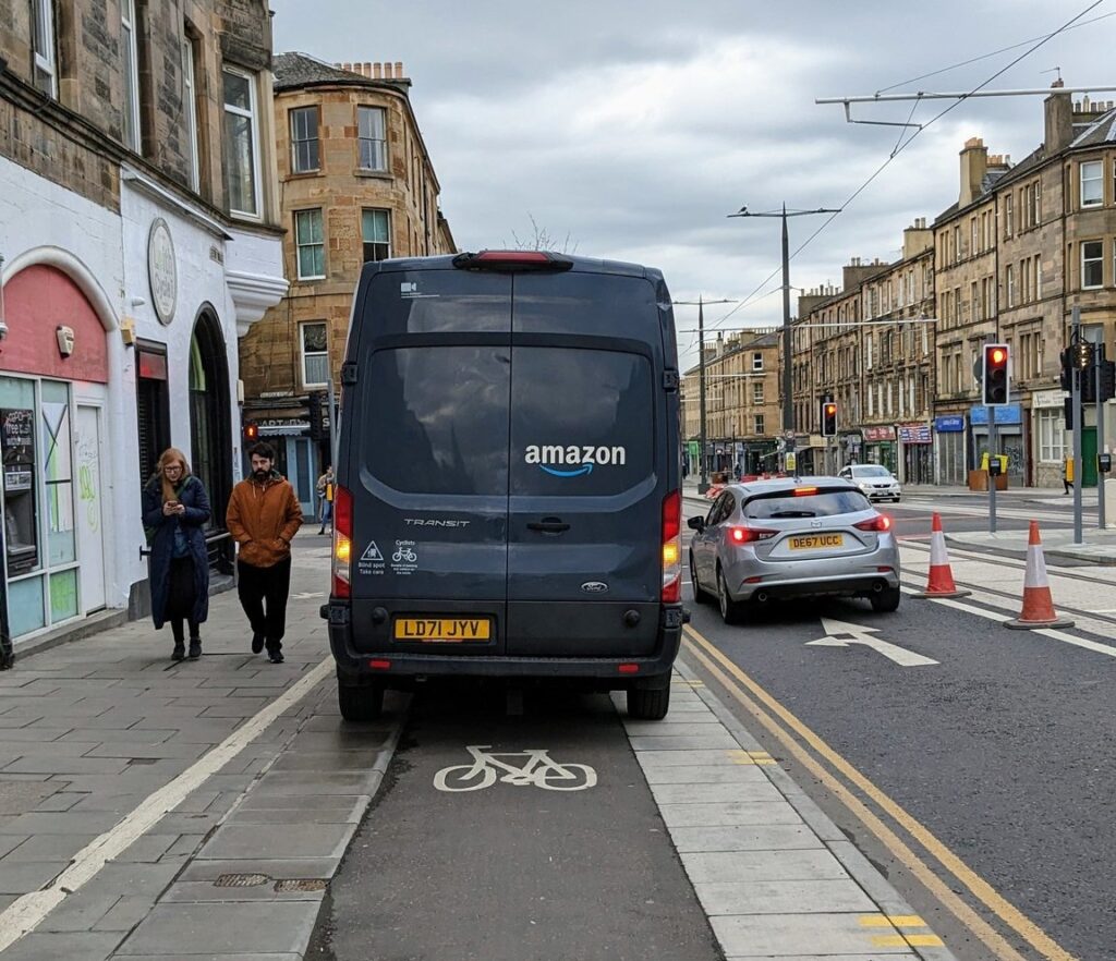 Amazon bike lane 2