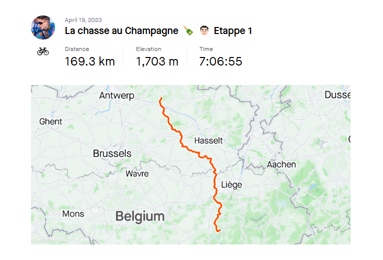 Van Aert Strava 1