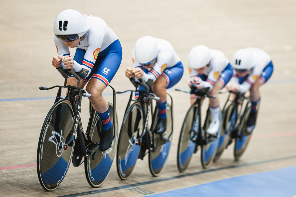 Team GB wins women’s team pursuit final at 2023 European track championships (Alex Whitehead/SWpix.com)