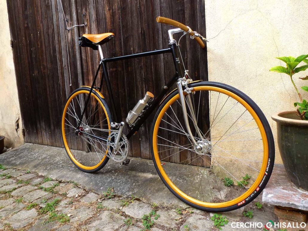 bike with ghisallo wheels and bars 2