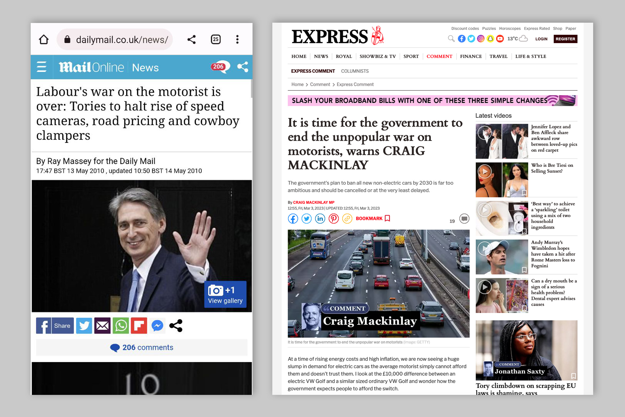 The War On The Motorist May 2023 – 2