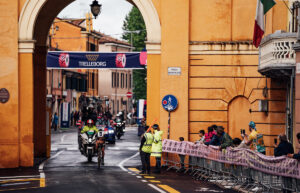 Evenepoel at Giro stage 9 time trial (by Zac Williams/SWpix.com).JPG