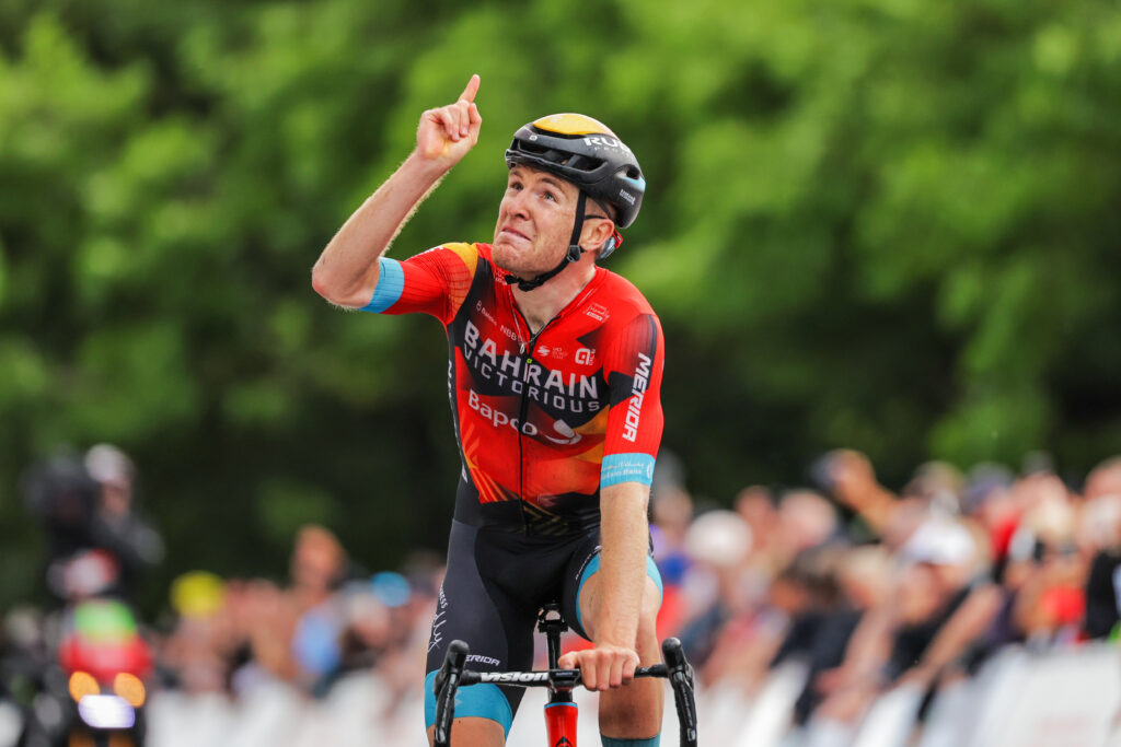 Fred Wright wins 2023 British national road race championships (Alex Whitehead/SWpix.com)