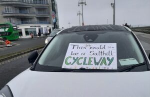 Abandoned car sign (Image credit: Gráinne Faller/Twitter)
