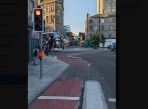Foot of Leith Walk (Edward Tissiman, Twitter)