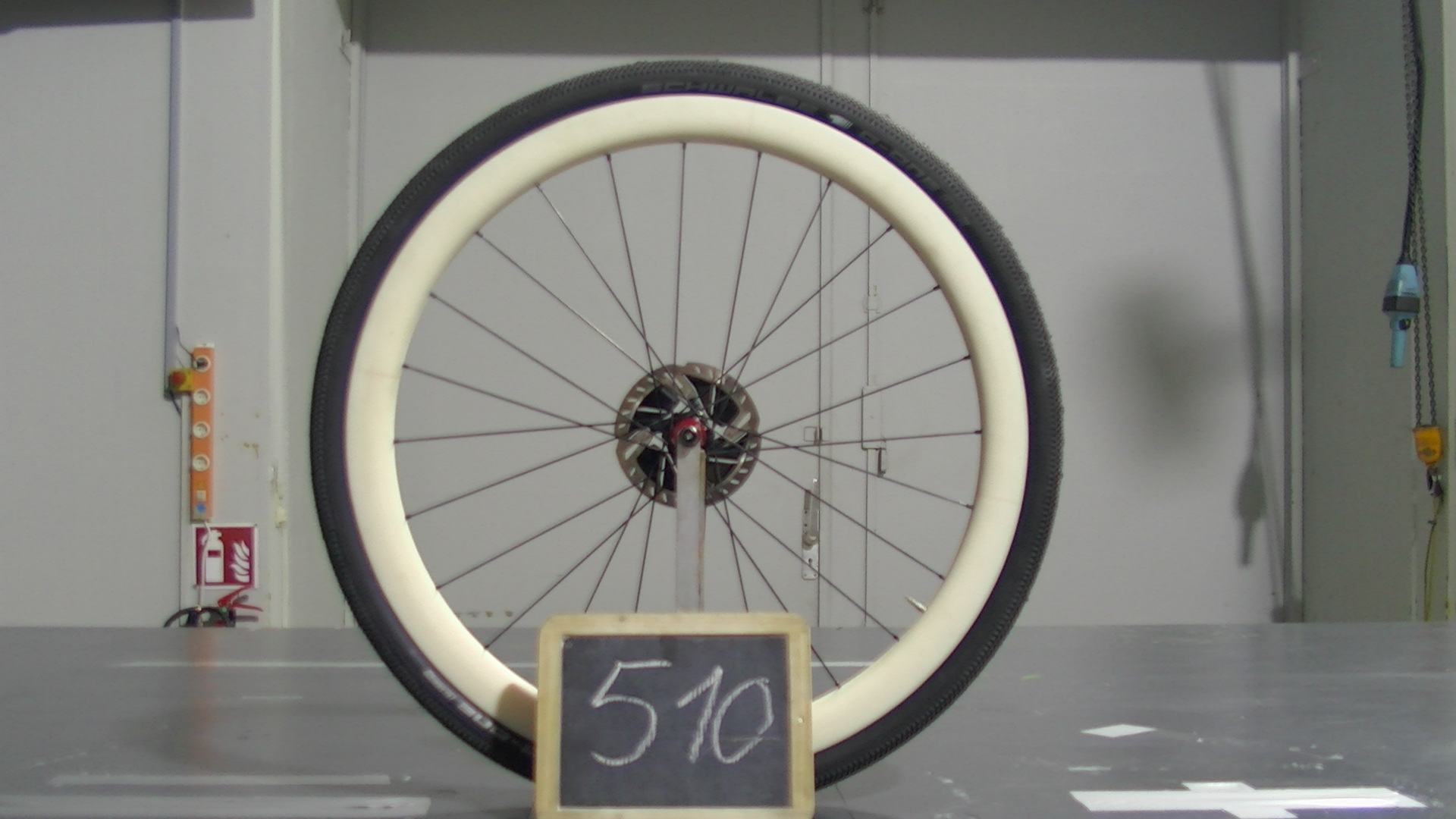 Hunt Gravel Wheels Testing Wheel