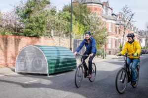 Bike hangars, Islington