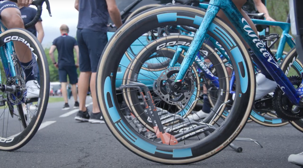 2023 Astana HED wheels corima wheels