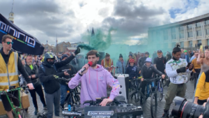 Drum and Bass on the Bike Bristol (Dom Whiting)