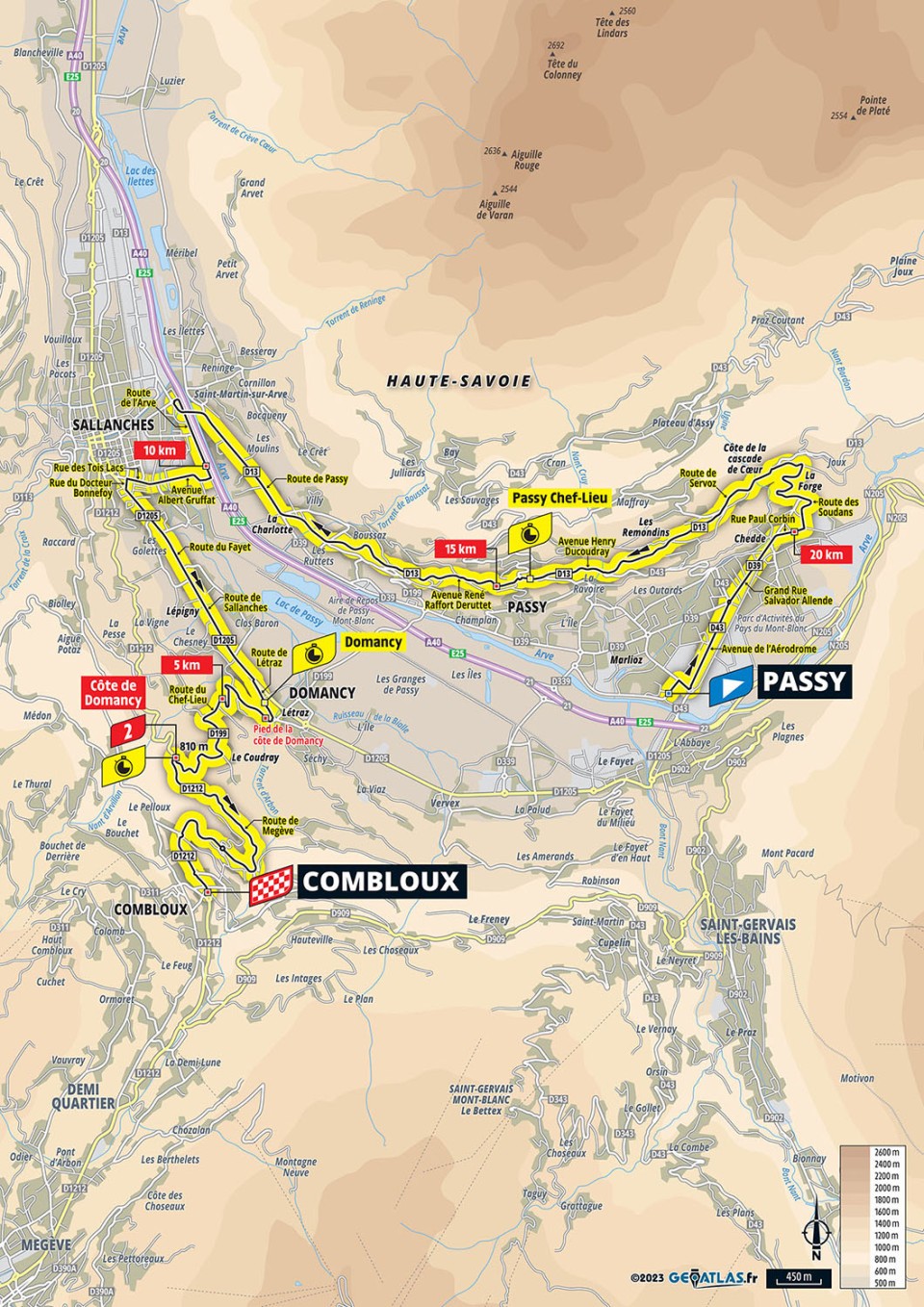TdF 2023 S16 map