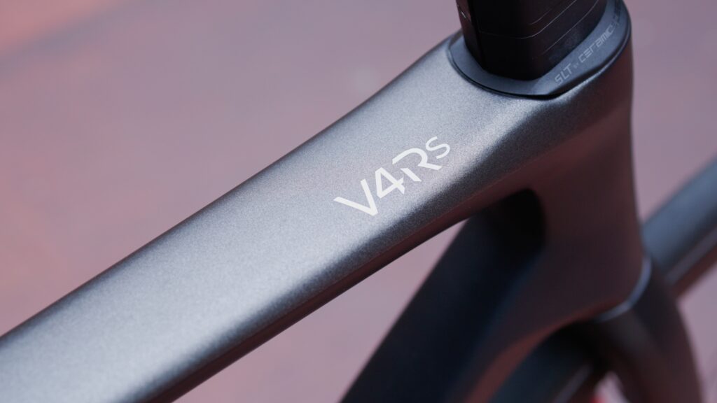 2023 Colnago V4Rs top tube decal