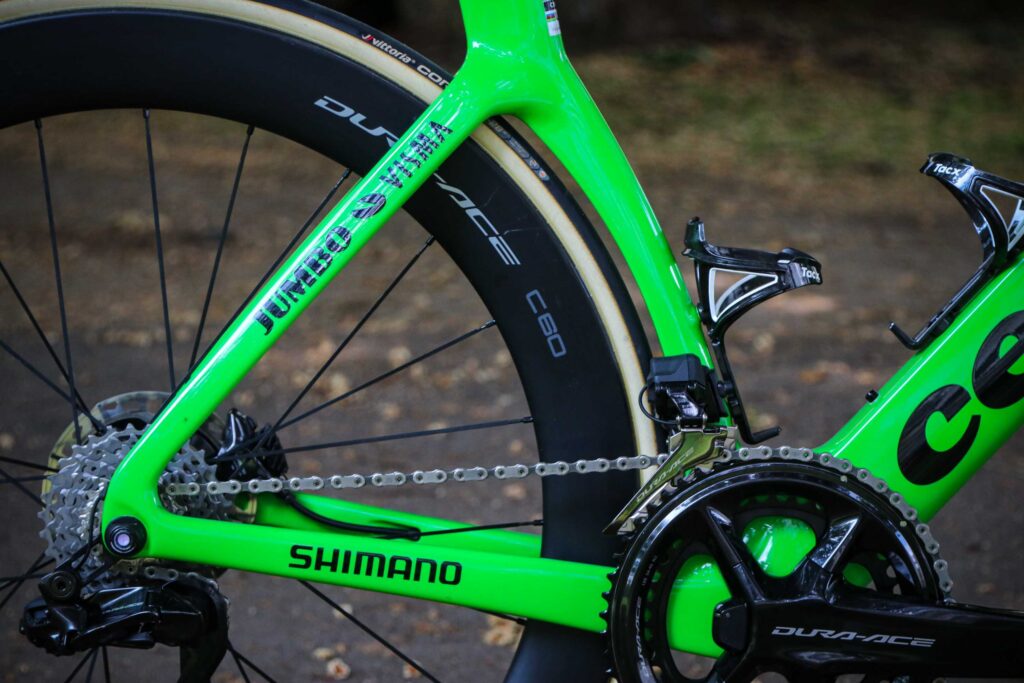 Wout Van Aert&rsquo;s Tdf 2022 Cervelo S5 &ndash; stays and seat tube shape.jpg