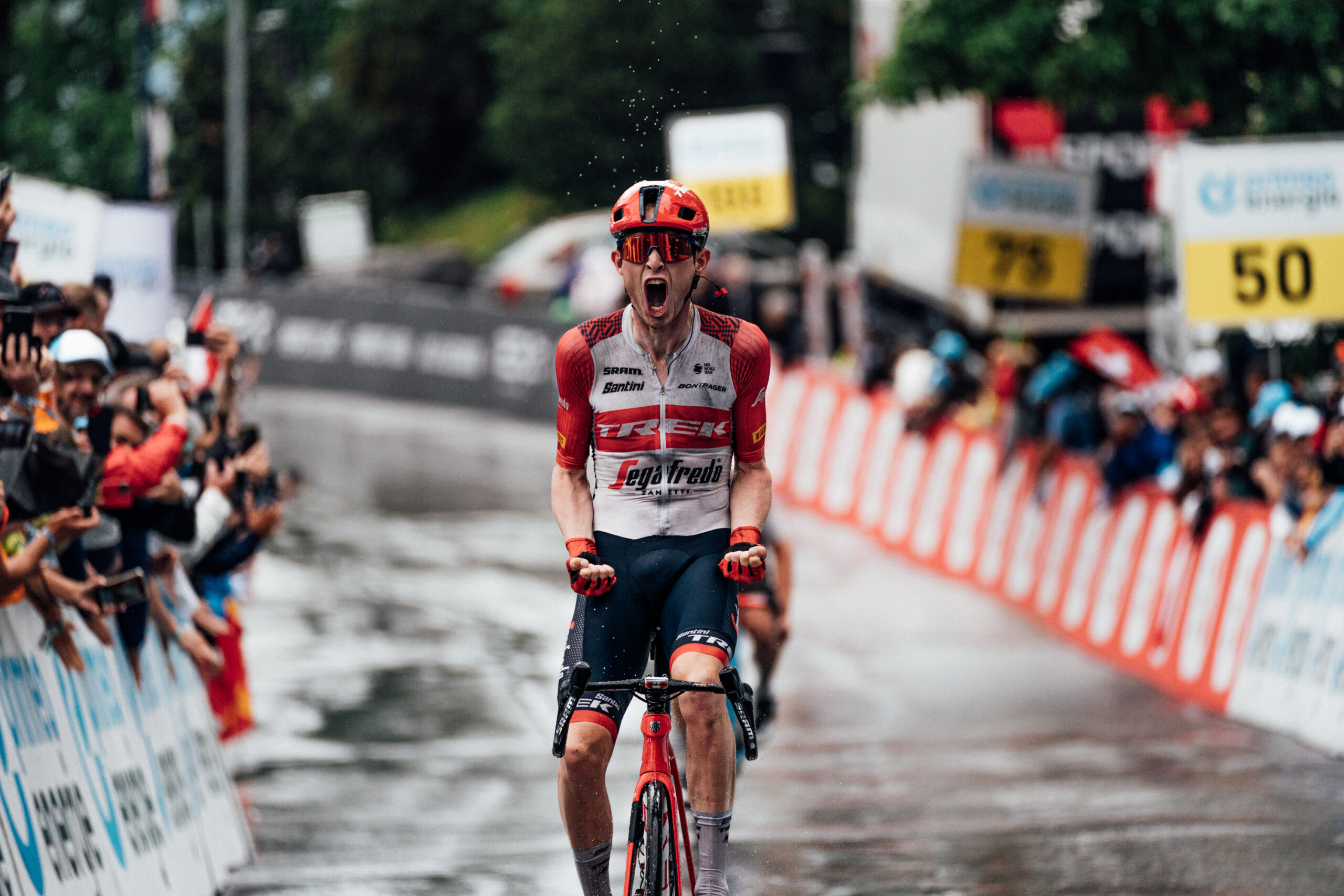 Mattias Skjelmose, stage 3, 2023 Tour de Suisse (Zac Williams/SWpix.com)