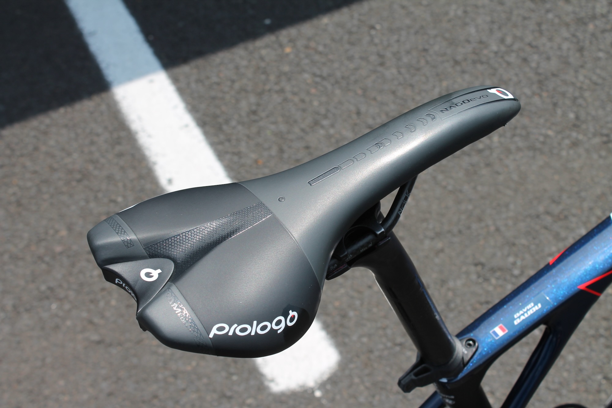 2023 Dauphine David Gaudu Prologo Nago Evo saddle &ndash; 1