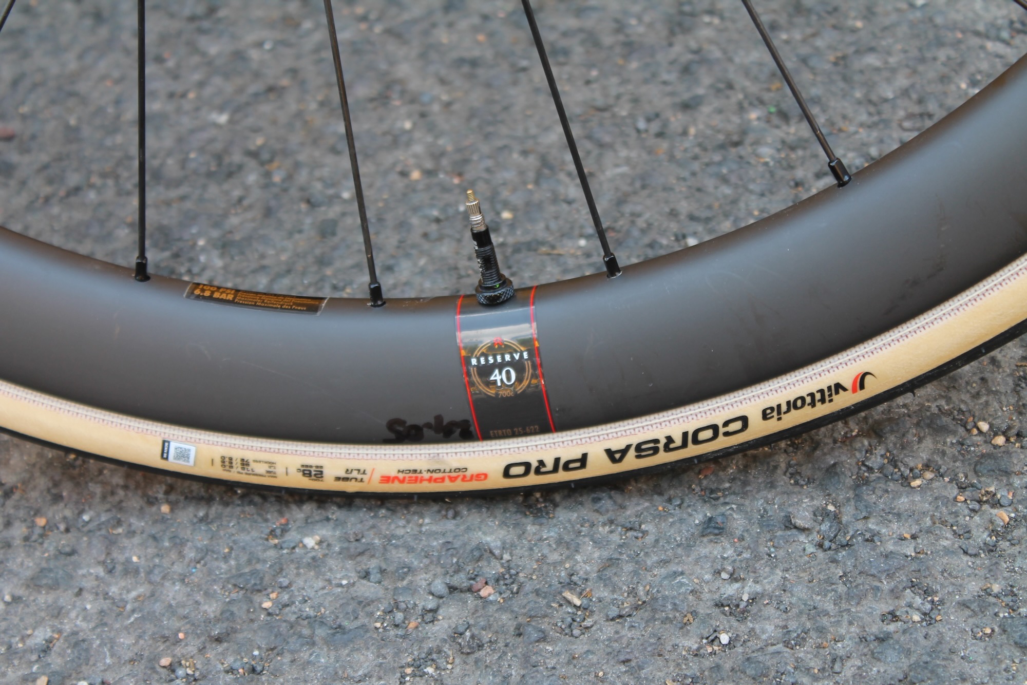 2023 Dauphine Jumbo Visma Cervelo TT bike Vittoria Corsa Pro tubeless tyre 28mm – 1