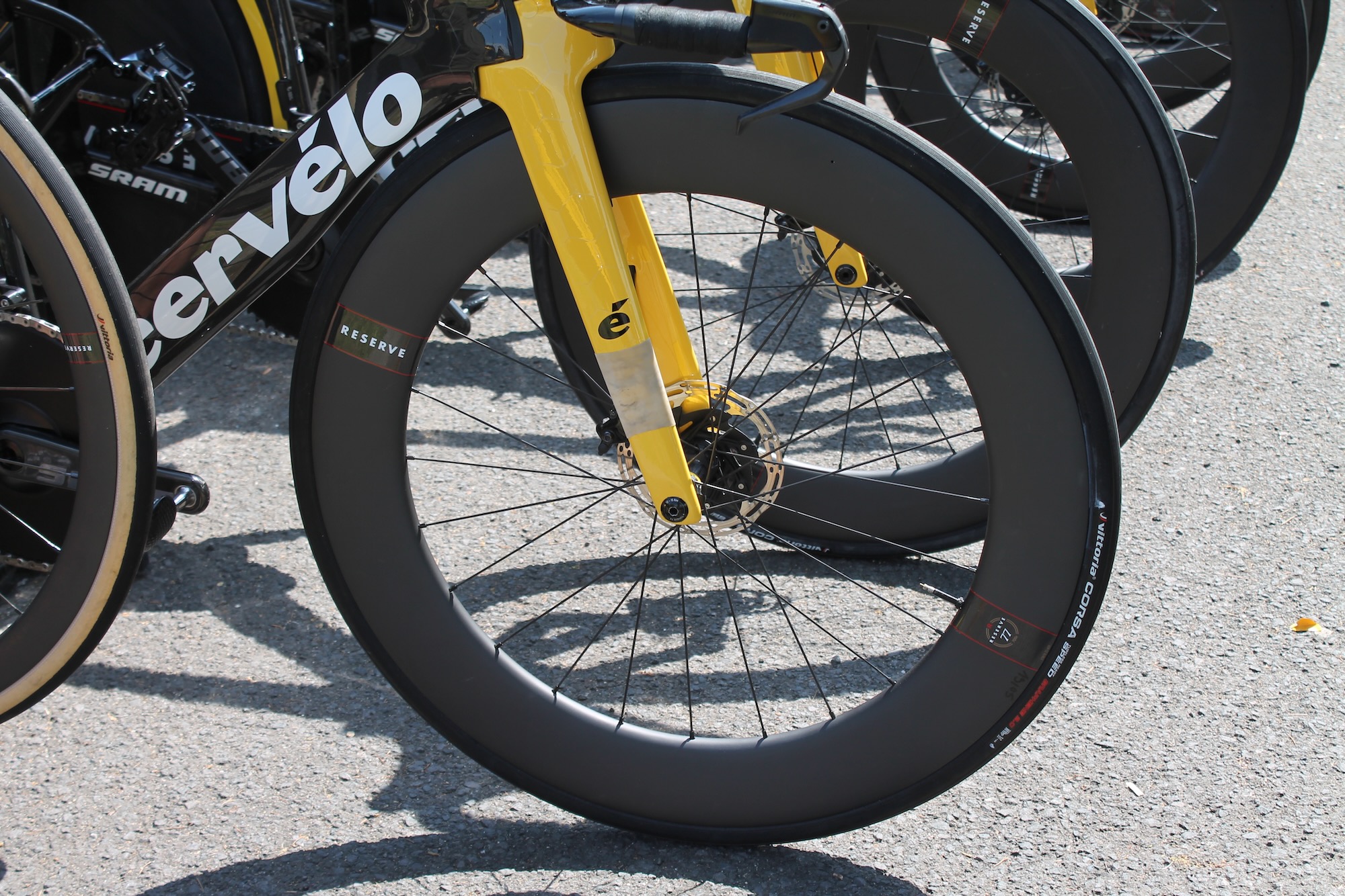 2023 Dauphine Jumbo Visma Cervelo TT bike Vittoria Corsa tyre 25mm – 1