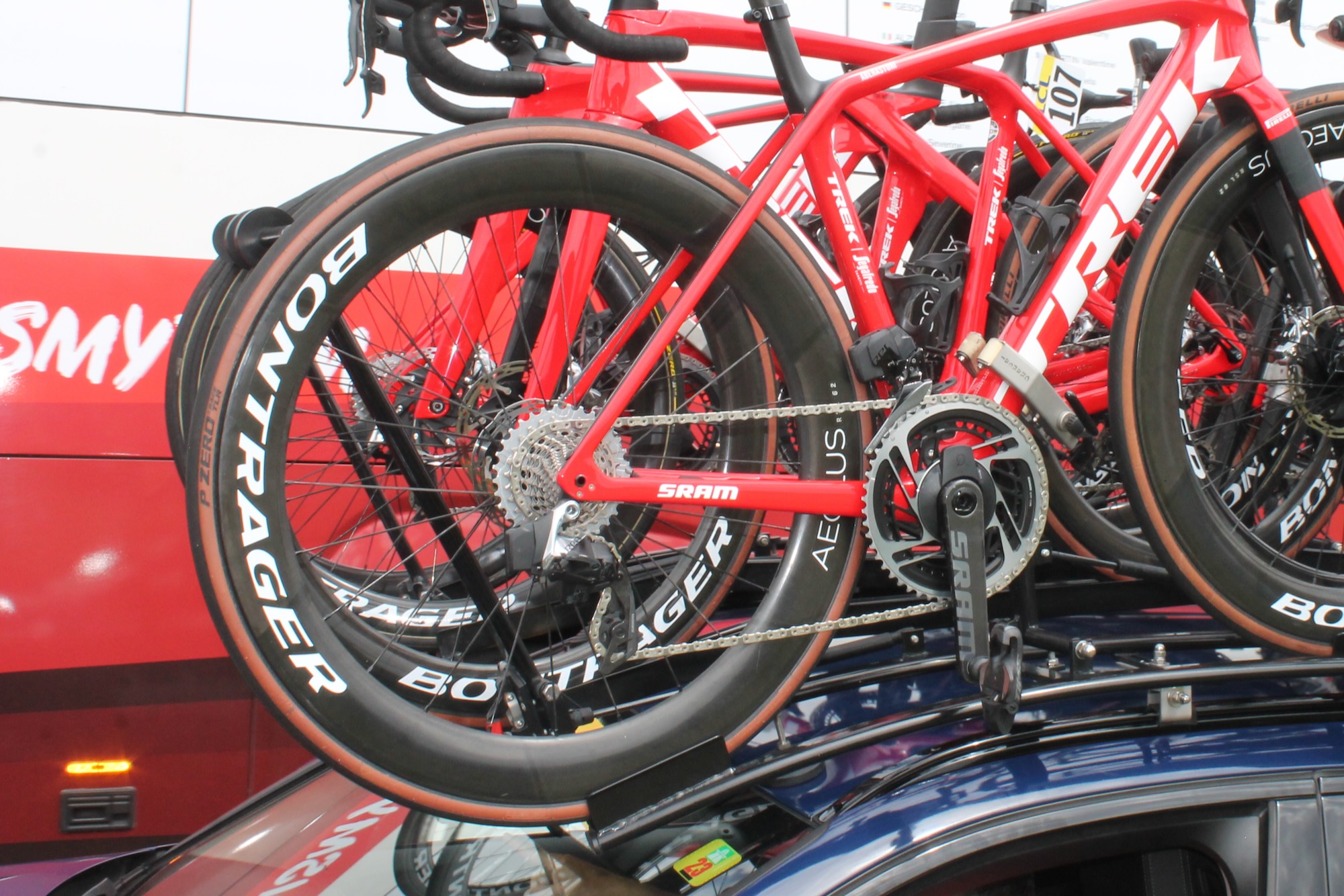 2023 Dauphine Trek Segafredo Pirelli P Zero Race TLR tubeless tyres – 1