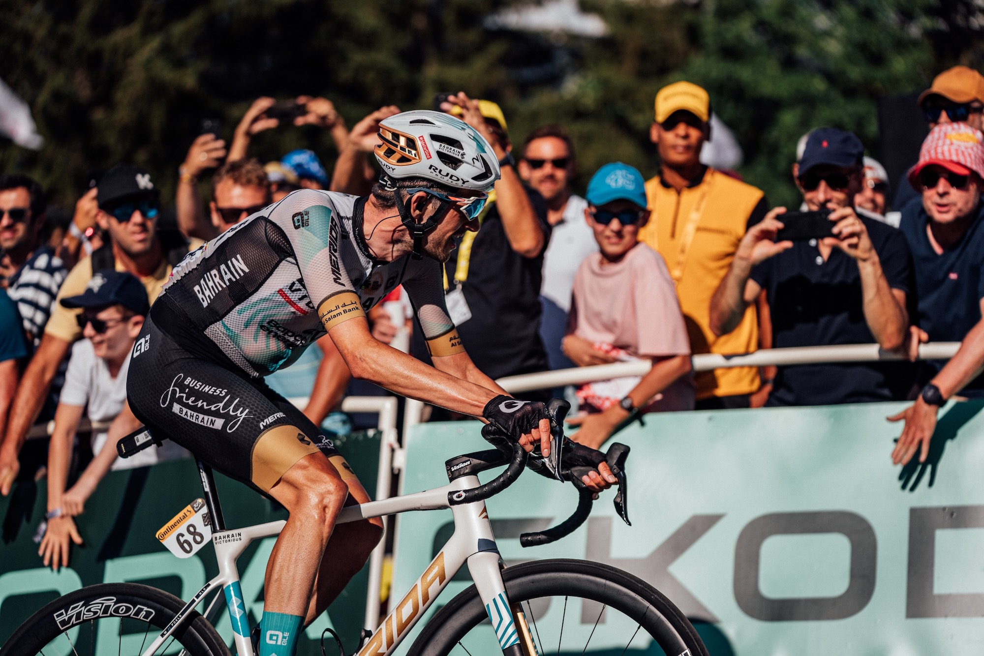 2023 Tour de France Wout Poels, Bahrain Victorious &copy; Zac WiLLIAMS SWpix.com (t-a Photography Hub Ltd) &ndash; 1