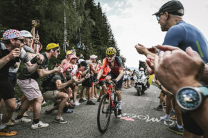 Carlos Rodriguez wins stage 14 of the 2023 Tour de France (A.S.O./Pauline Ballet)