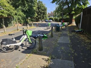Lime bikes Hounslow (@DynamacRtm/Twitter)