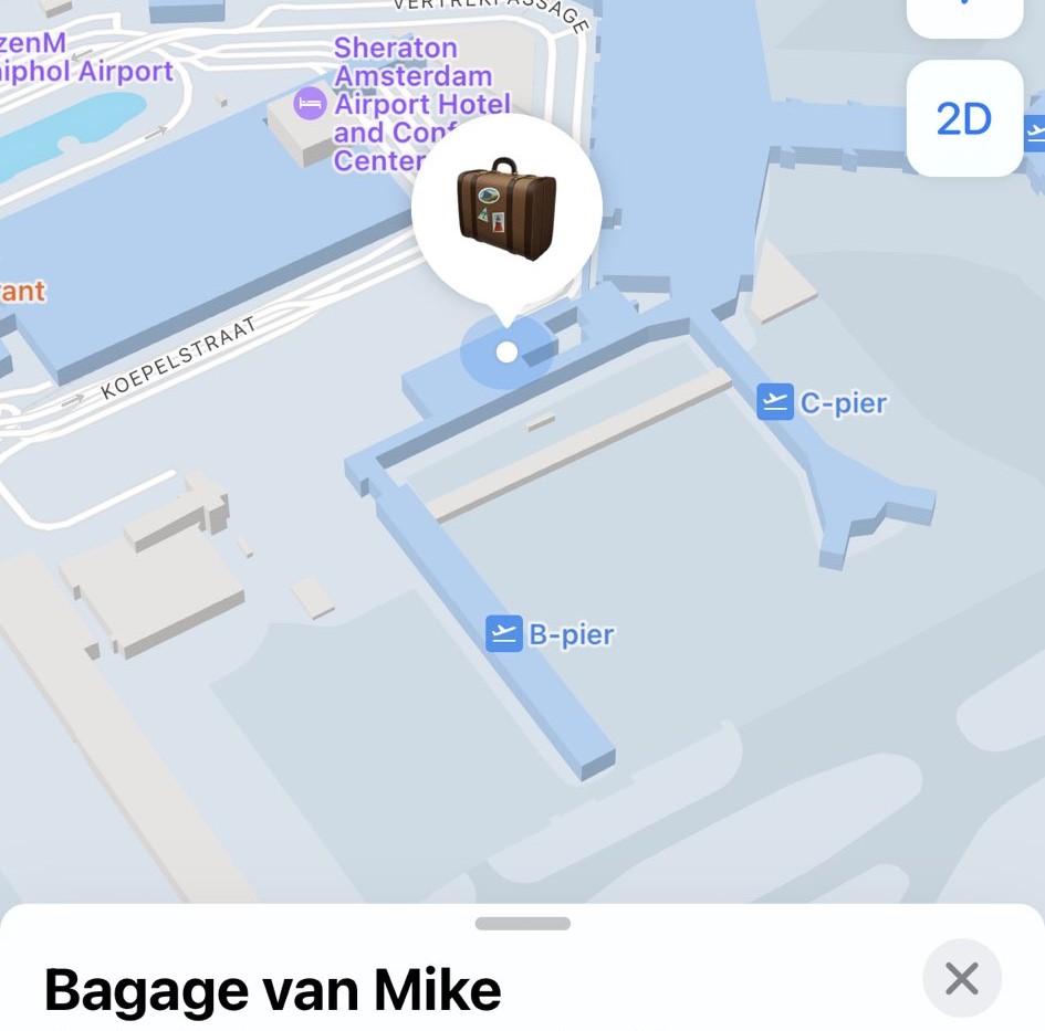 Mike Teunissen lost suitcase