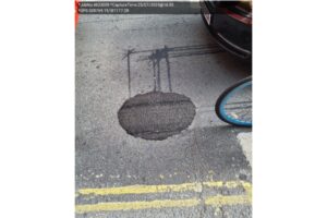 Pothole fixed by Westminster City Council