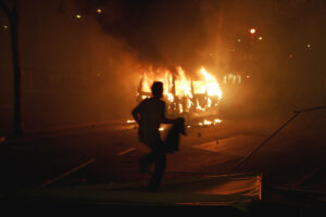 Paris rioting