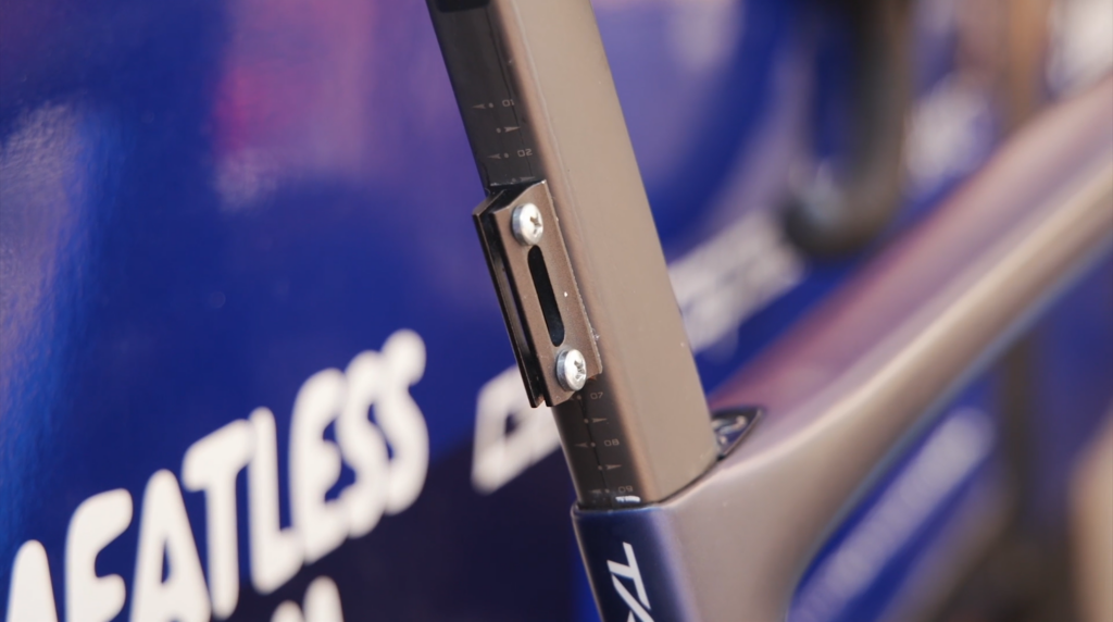 2023 Dauphine Julian Alaphilippe Tarmac SL7 number holder