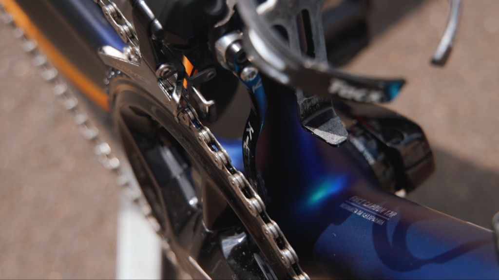 2023 Dauphine Julian Alaphilippe Tarmac SL7 chain catcher