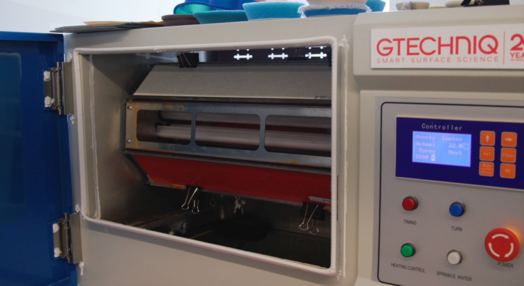 2023 Gtechniq weathering machine
