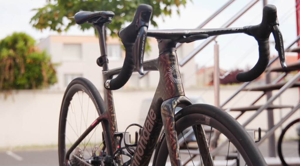 2023 carapaz training bike dauphine front view