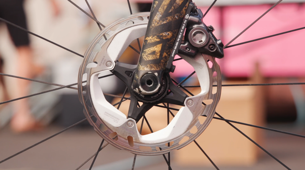 2023 carapaz training bike dauphine ultegra disc rotor