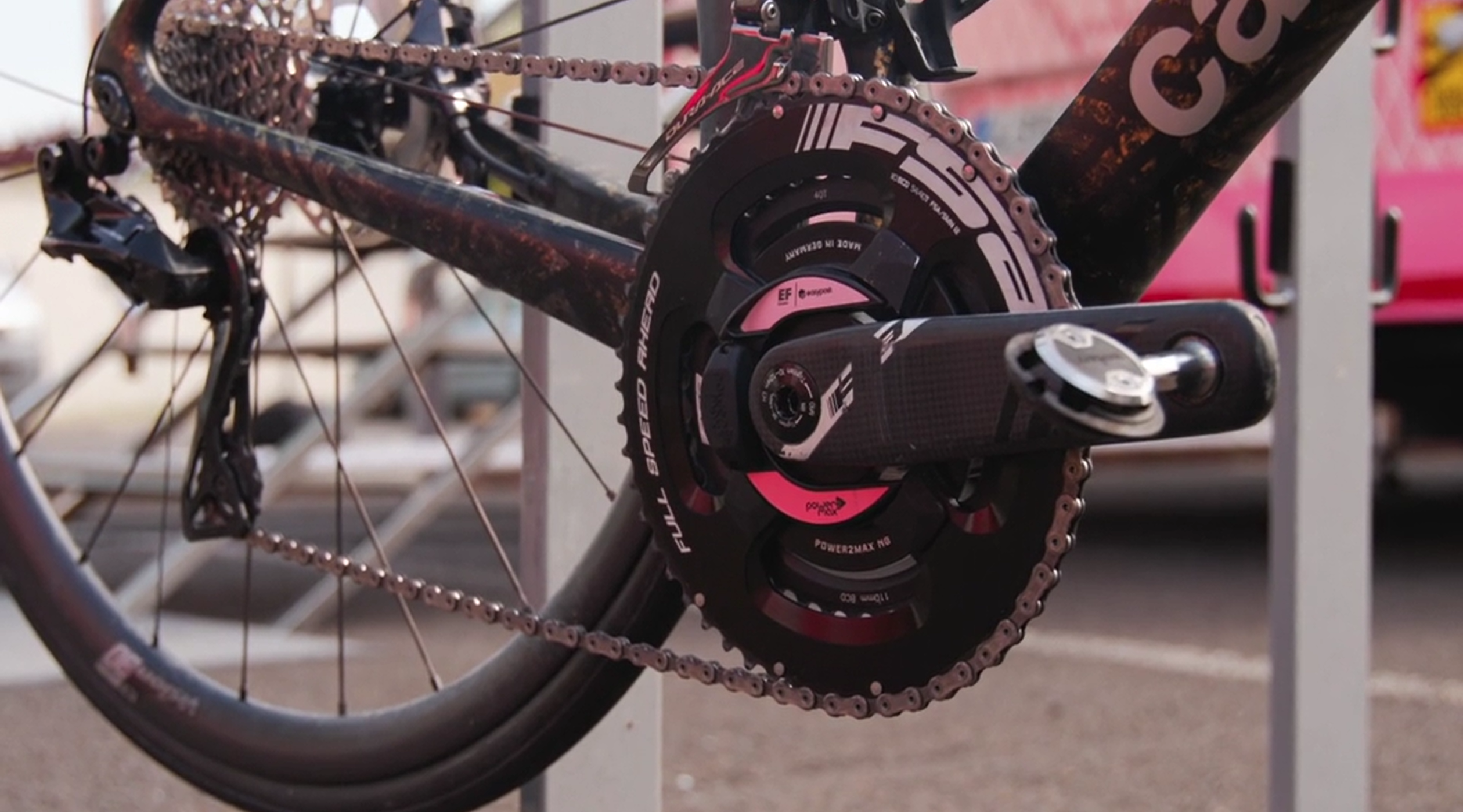 2023 carapaz training bike dauphine fsa chainset power2max