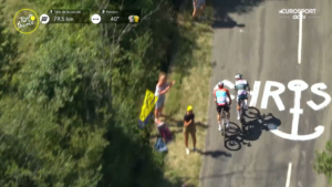 Jasper Philipsen TdF incident