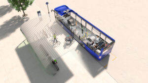 Silvertown Tunnel bike bus plans (Transport for London)