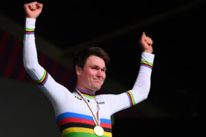 Soren Waerenskjold wins 2022 UCI U23 TT World Championships