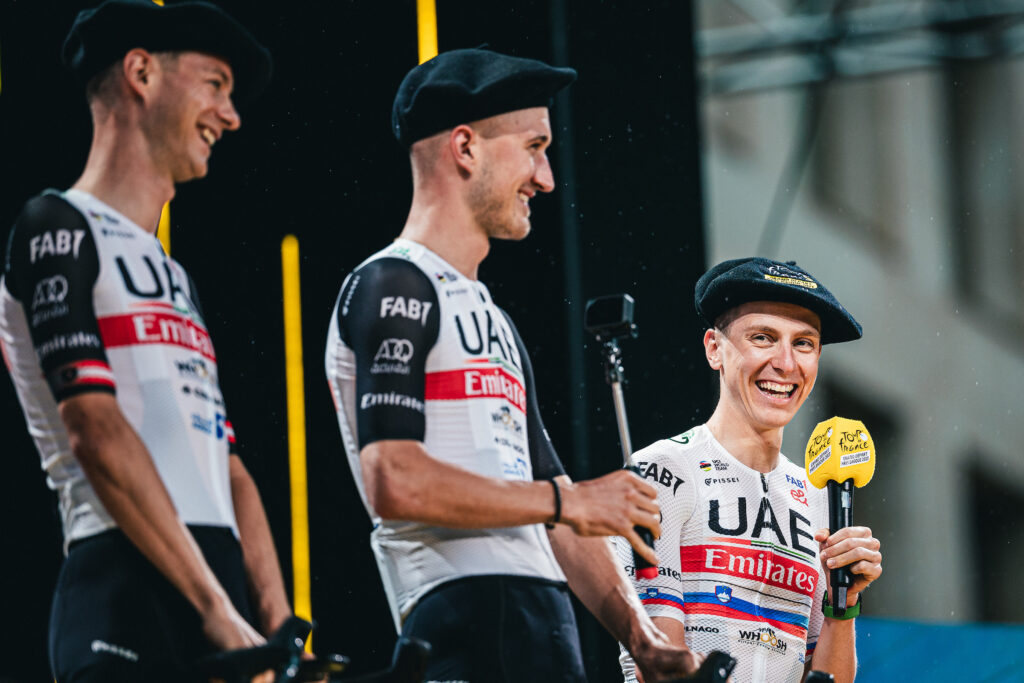 UAE Team Emirates before Tour de France 2023